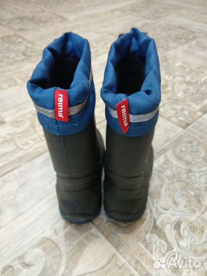 Утеплённые резиновые сапоги reima