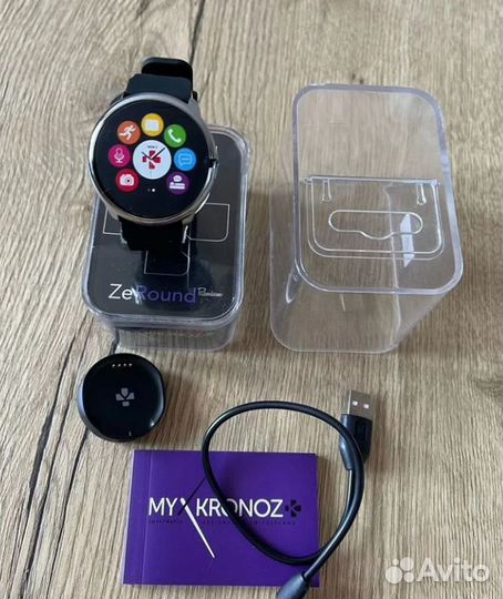 Новые смарт-часы MyKronoz ZeRound