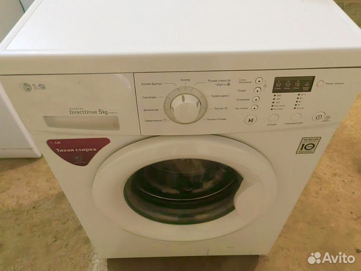 Стиральная машина бу lg 5 кг