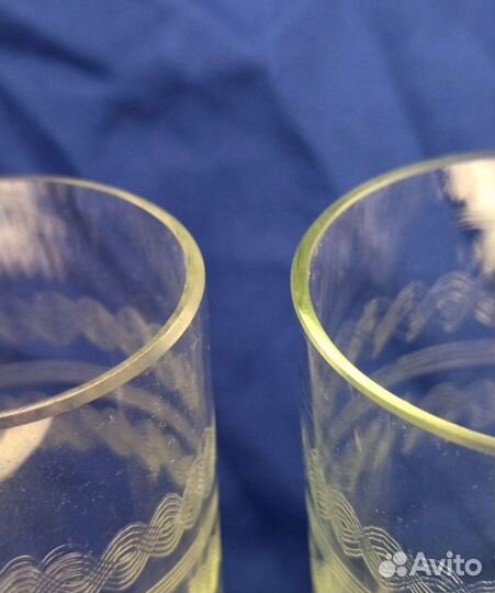 Фужеры старинные Мальцов