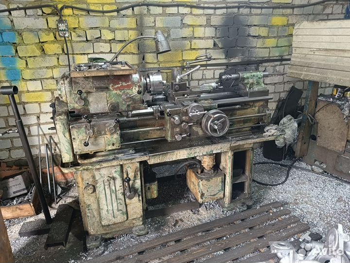 Токарный станок по металлу тв 320п