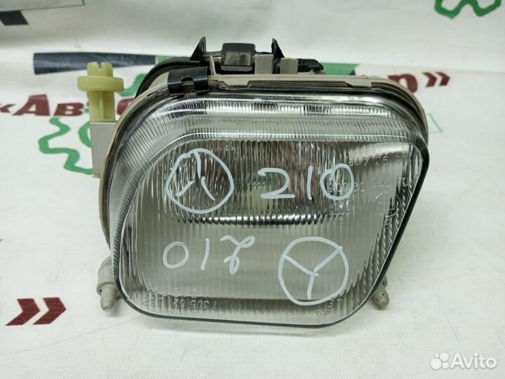 Фара противотуманная mercedes W210 95-98 LH