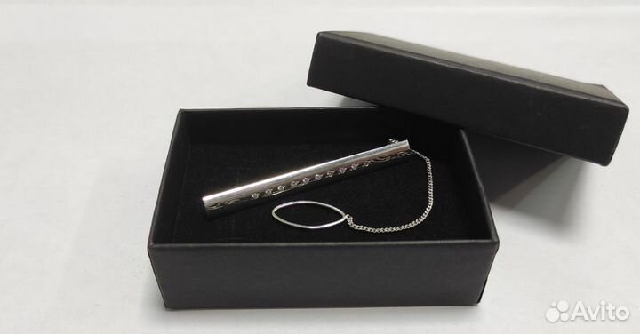 Серебряный зажим для галстука