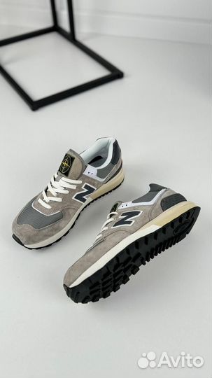 Кроссовки New Balance Stone Island Черные, 37-45