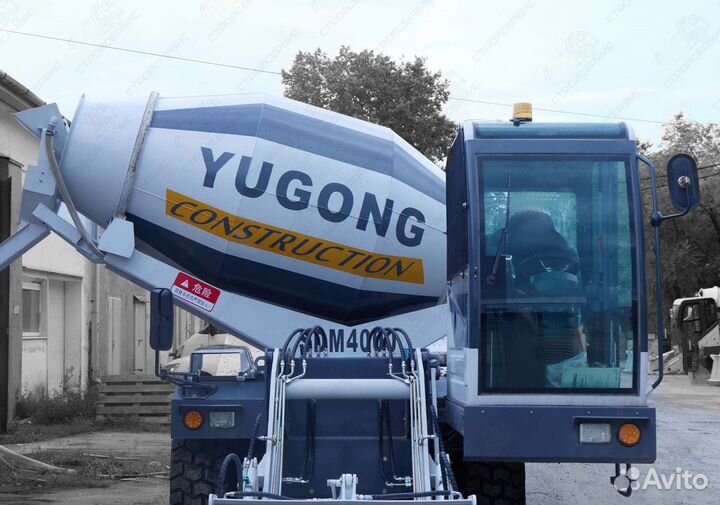 Автобетоносмеситель Yugong SDM4000, 2024