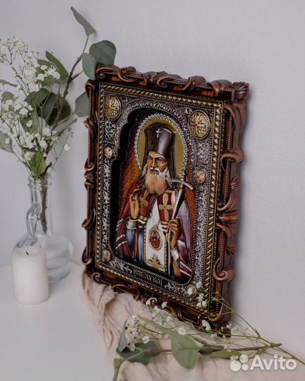 Икона Святого Луки Крымского 32х25 см