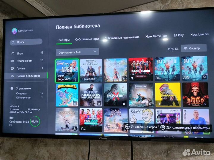 Xbox One X + 60 Игр