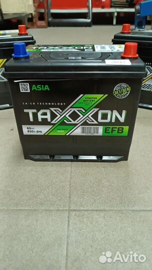 Аккумулятор 65 ah новый taxxon