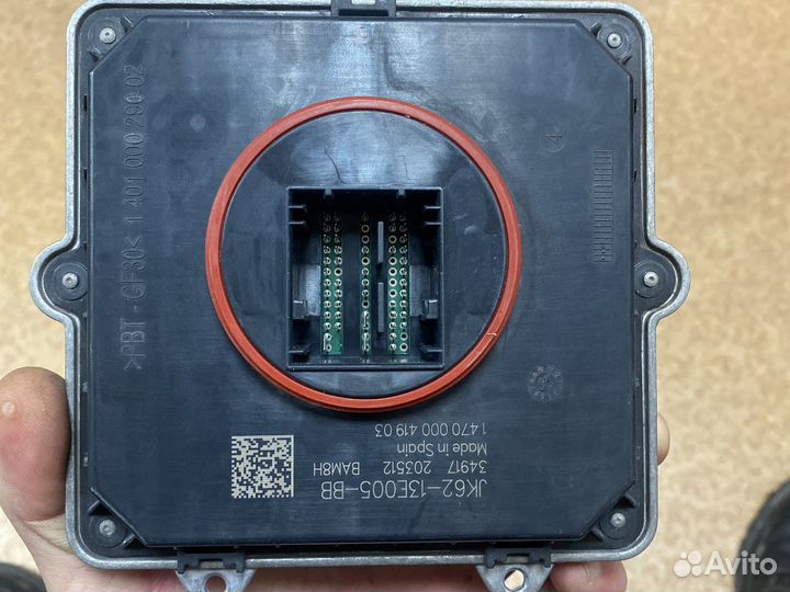 Блок розжика фары land rover sport