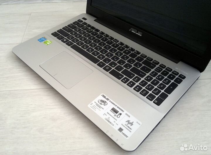 Asus (Core i3-5010U, nVidia 940M-2Gb, SSD+HDD, 8Gb