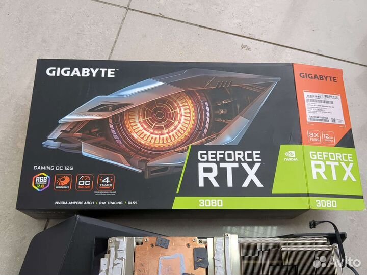 Система охлаждения RTX 3080