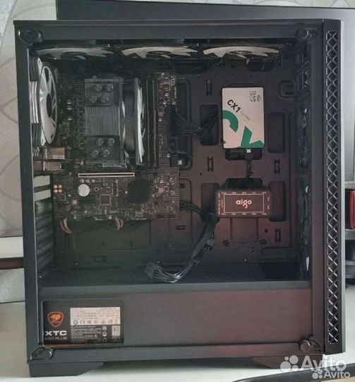 Intel i5 11400f (6 ядер 12 пот.) 16 Gb Ram 256 SSD