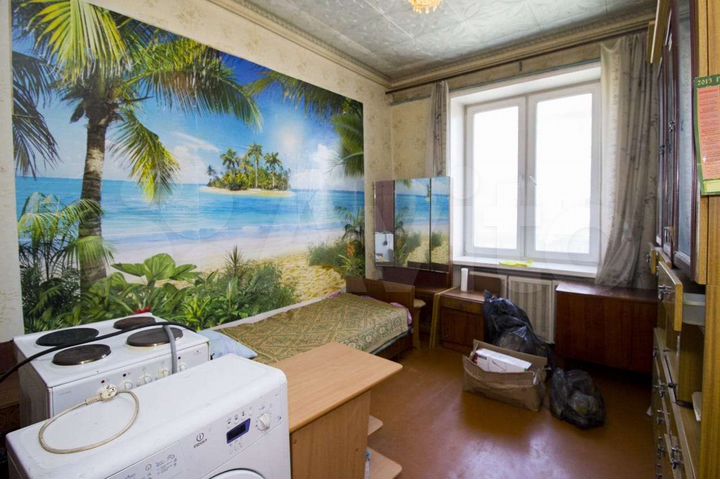 Комната 12 м² в 2-к., 5/5 эт.