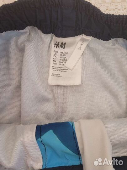 Купальные шорты h&m 146-152