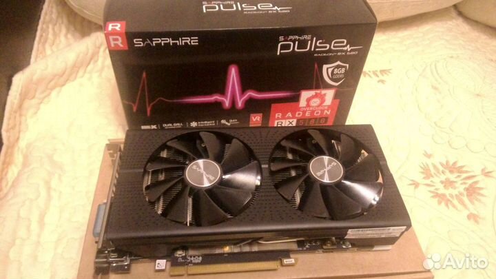 Видеокарта Sapphire pulse Radeon RX 580 8GB