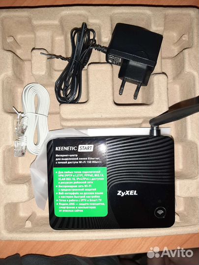 Wifi роутер zyxel keenetic start