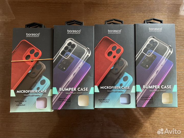 Бампер/чехол на iPhone 14 + и 15+ оптом
