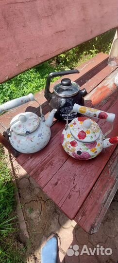 Чайники эмаль