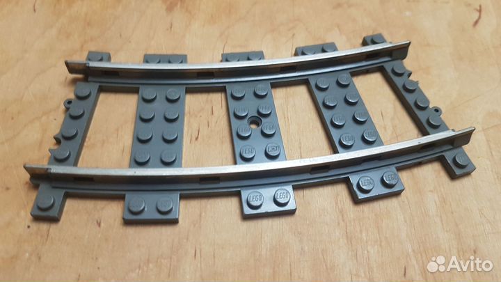 Lego 9v рельсы поворотные