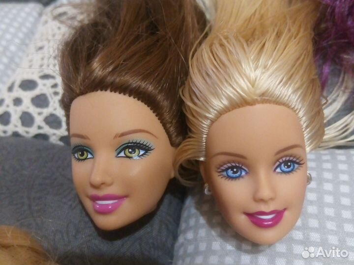 Кукольные головы Барби, My Scene, Ever After High