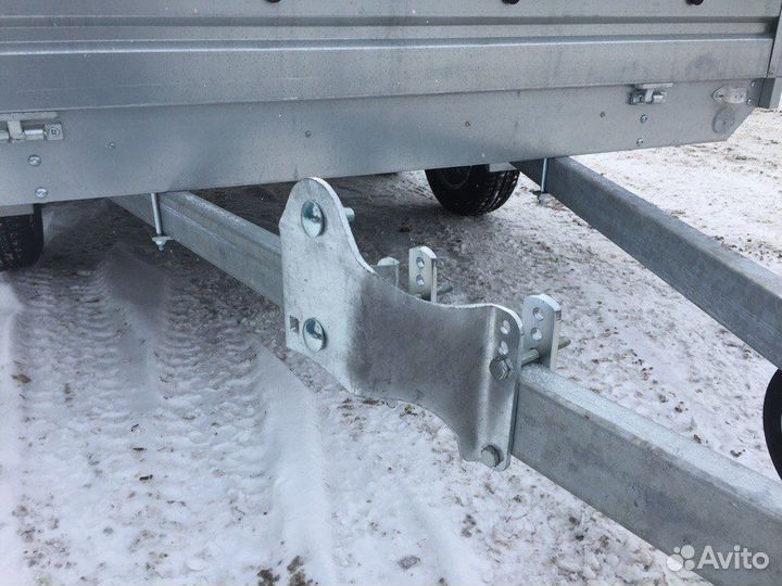 Держатель запасного колеса прицепа мзса, для дышл