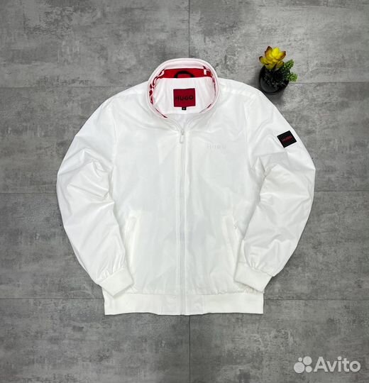 Куртка hugo bos весеняя стильная (топ 2035)