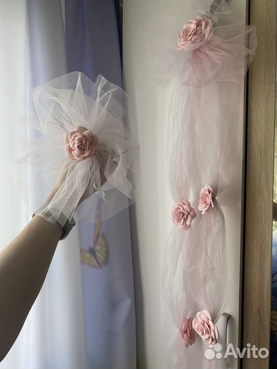 Свадебные ленты на машину