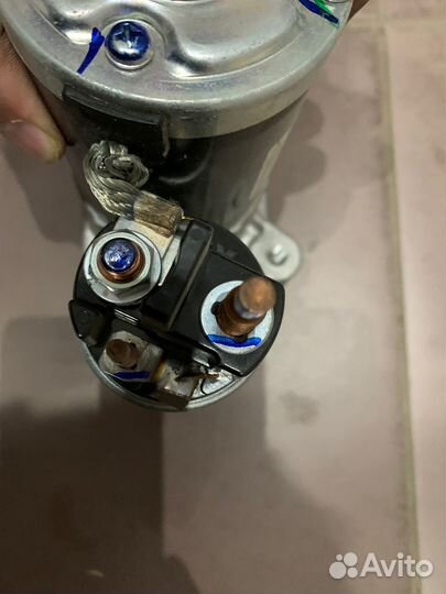 Стартер renault Logan 16V 2004Sandero 2007largus