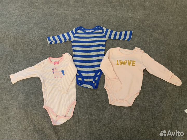 Вещи пакетом на девочку 62 68