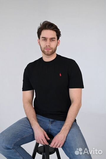 Футболка Polo ralph lauren черная