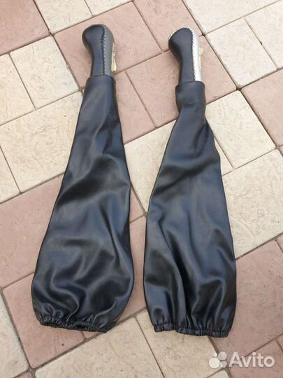 Ручка ручника, чехол кпп