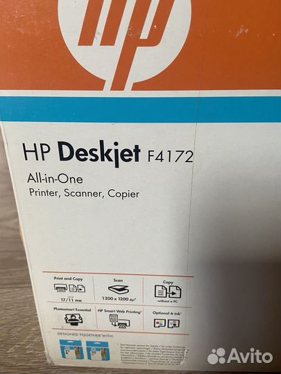Принтер сканер копир hp deskjet 4172