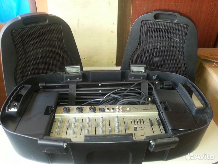 Усилитель с колонками studiomaster