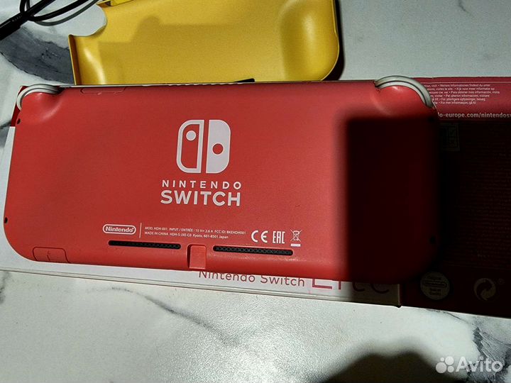 Nintendo switch lite (прошитая)