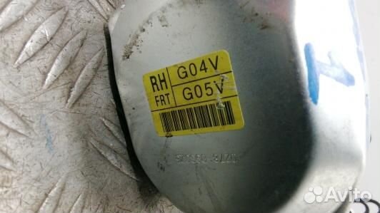 Ремень безопасности с пиропатроном сиденья передне