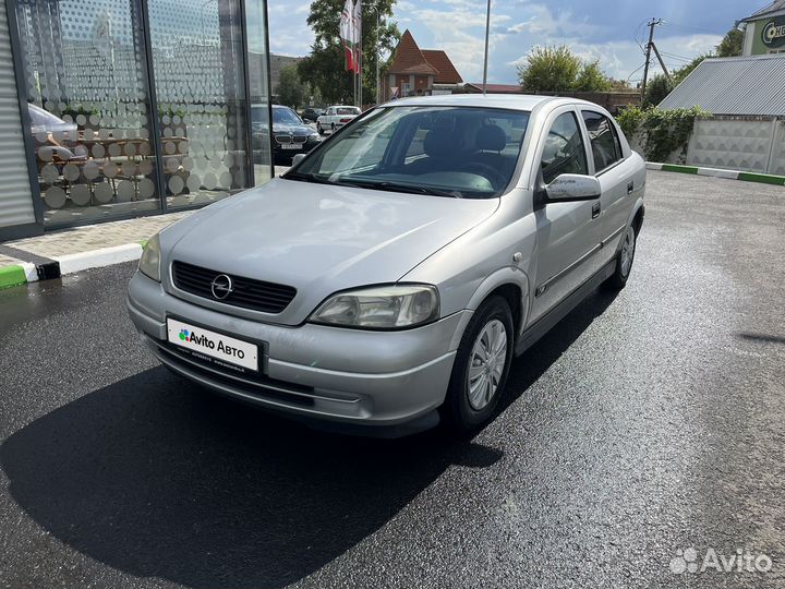 Opel Astra 1.6 AT, 2000, 209 000 км
