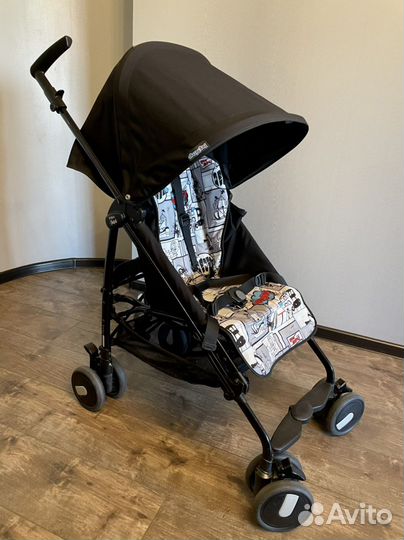 Прогулочная коляска Peg Perego + козырёк LeoKid