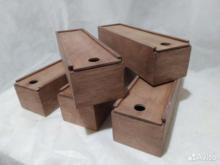 Коробка подарочная деревянная