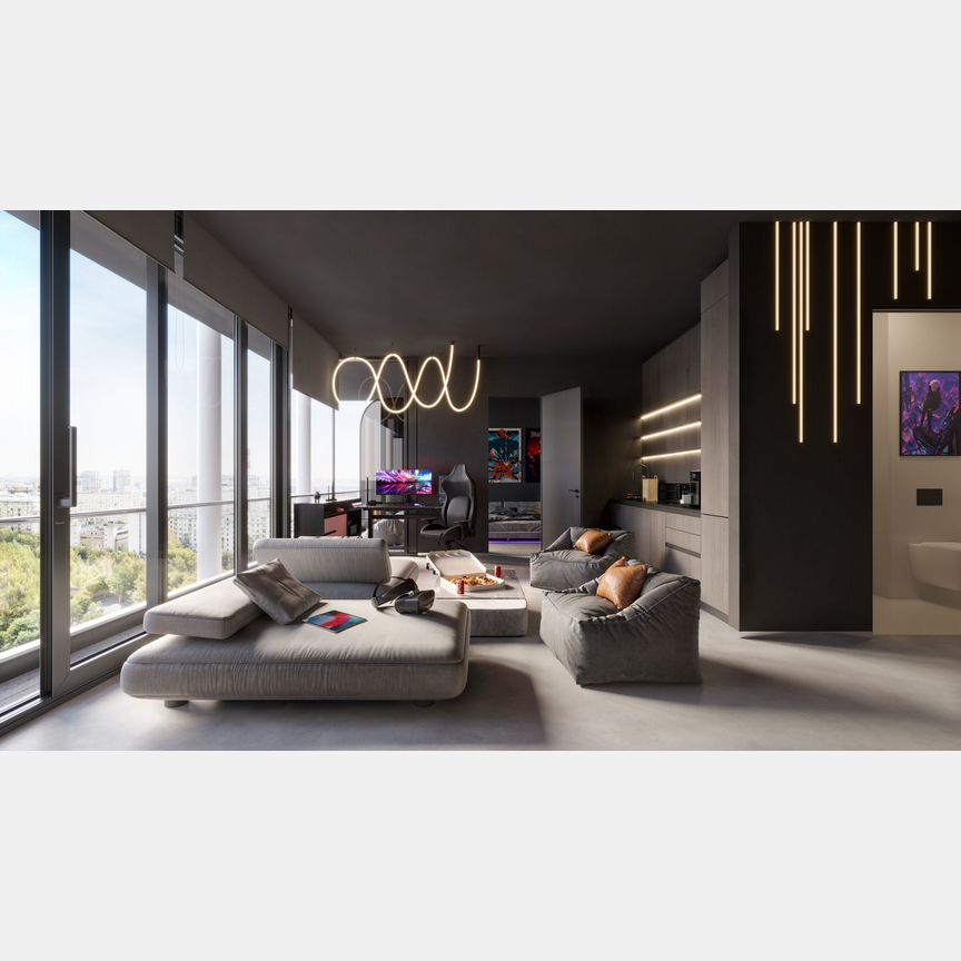 2-к. квартира, 60,2 м², 12/18 эт.