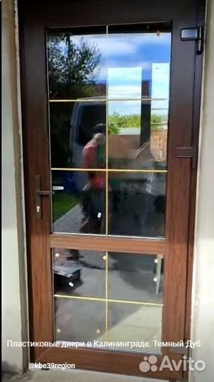 Пластиковые двери входные viva, KBE