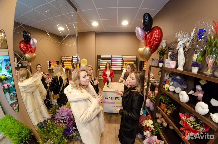 Готовый бизнес цветочный магазин
