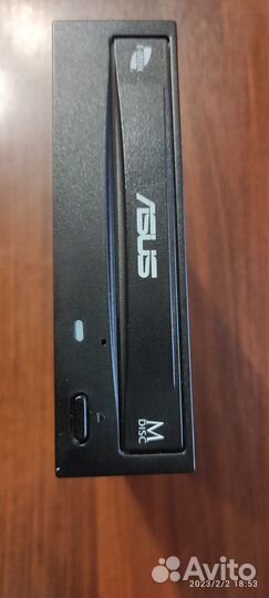 Оптический привод DVD-RW asus DRW-24D5MT/BLK/B/AS