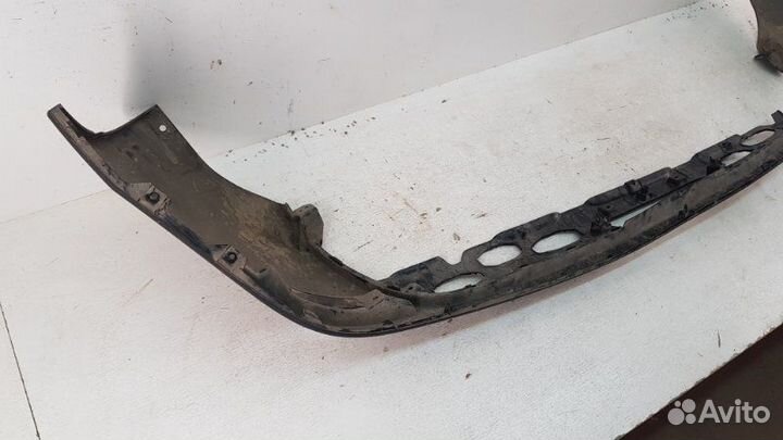 Юбка бампера задняя Geely Atlas 2016