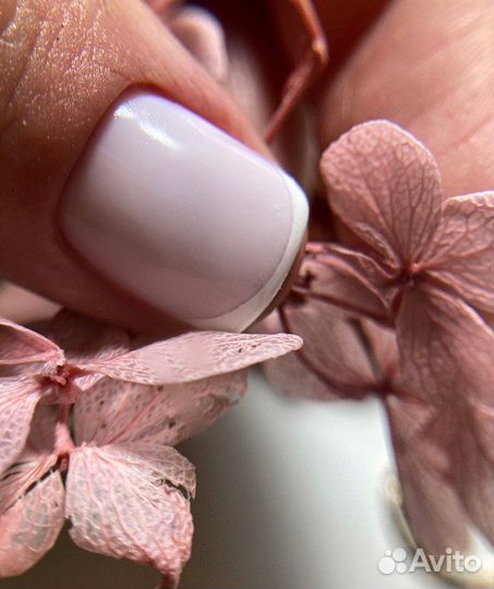 Аппаратный маникюр, покрытие гель лаком