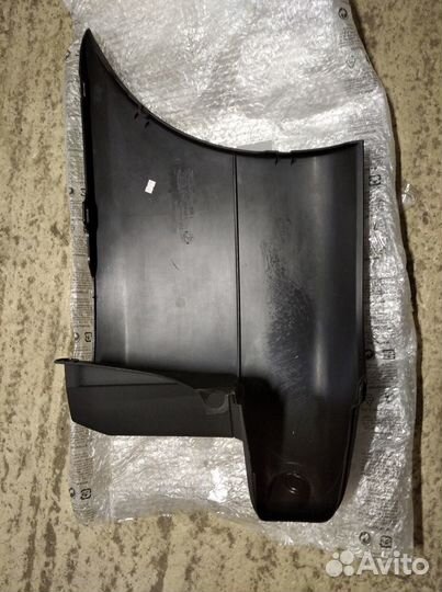 Задний левый бампер Fiat Doblo 2005-2015