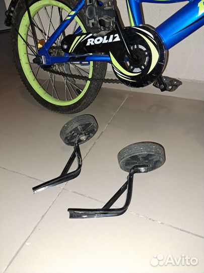 Детский велосипед 4-колесный