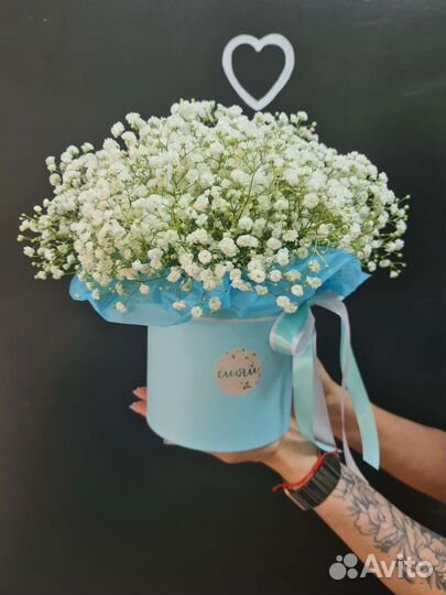 Букет из гипсофилы