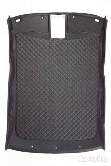 Черный потолок ромб на лада приора седан