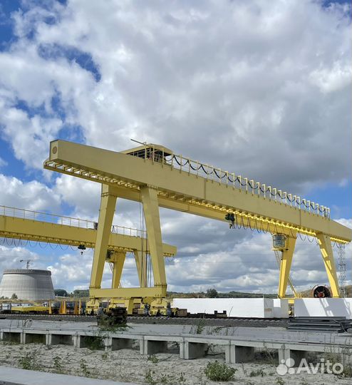 Козловой кран 100 тонн новый на заказ