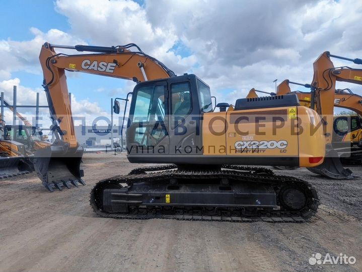 Гусеничный экскаватор CASE CX220C LC HD, 2023